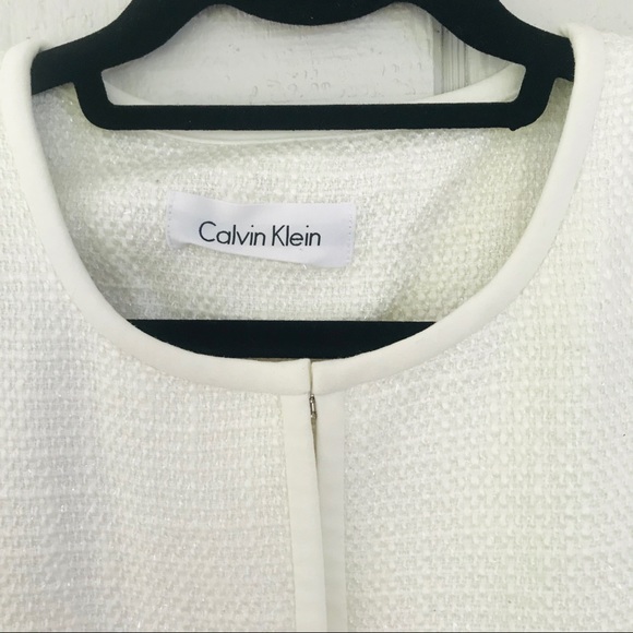 Calvin Klein Boucle Topper Jacket - Picture 2 of 4